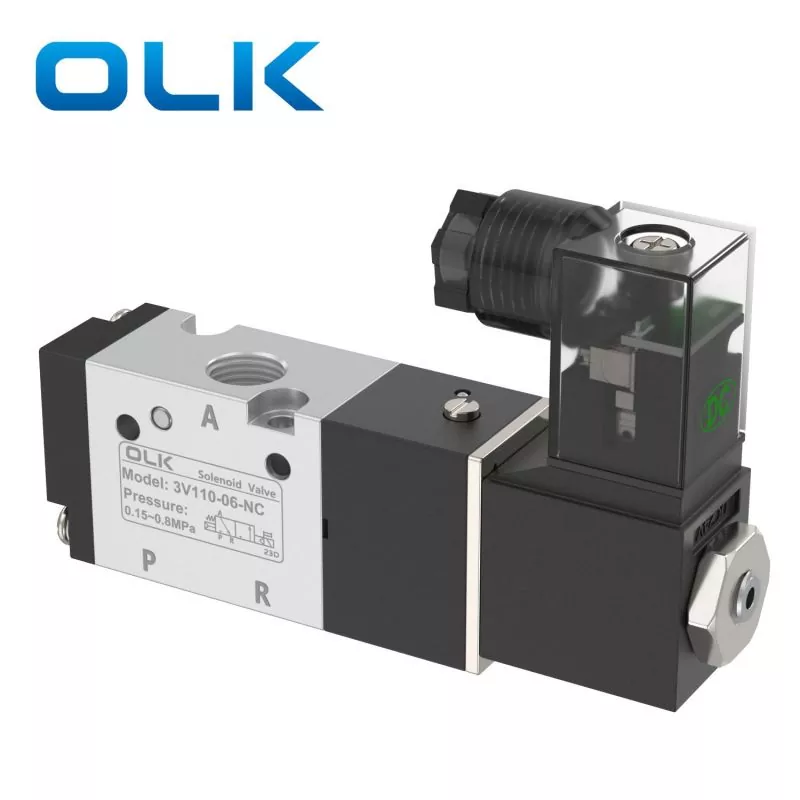 Katup Solenoid Seri 3V100 3 Arah