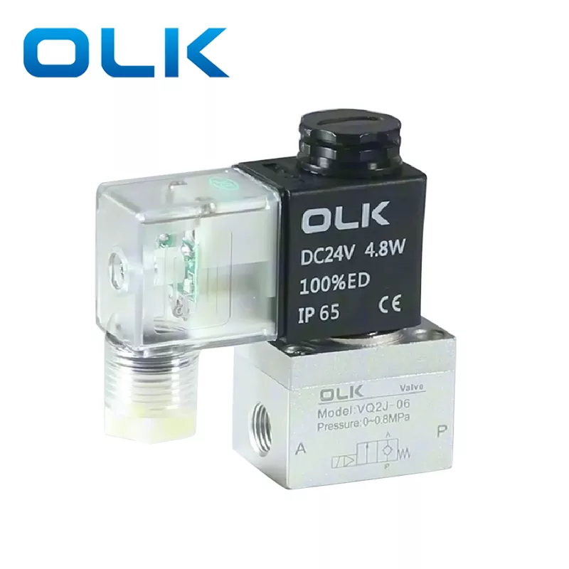 VQ Series Pilot mengoperasikan katup solenoid 2 arah